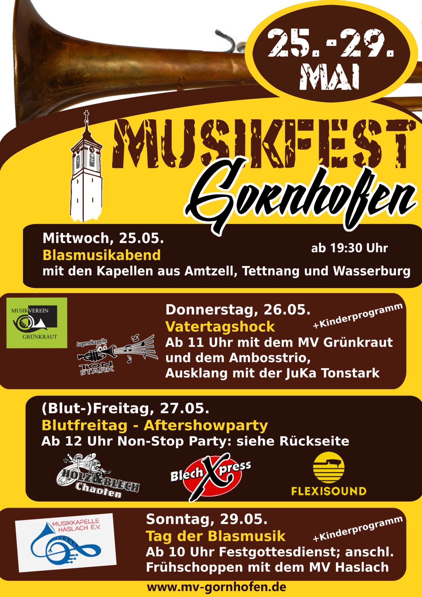 Musikfest Gornhofen Musikverein Gornhofen e.V.
